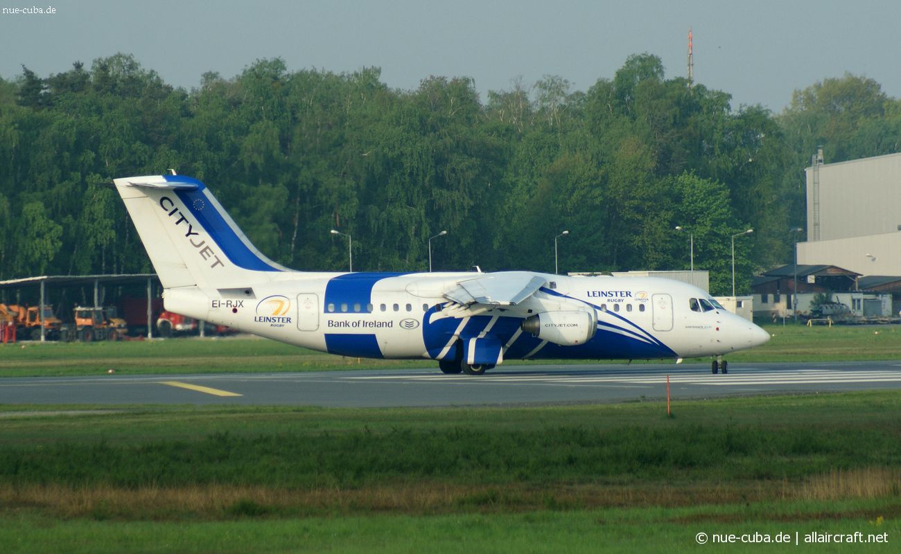 EI-RJX (00E2372) British Aerospace Avro RJ85