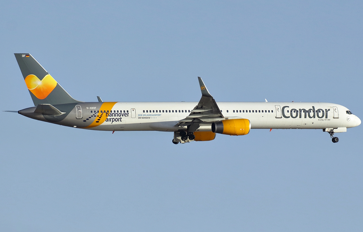 D-ABOF (29013) 1999 Boeing 757-330(WL)