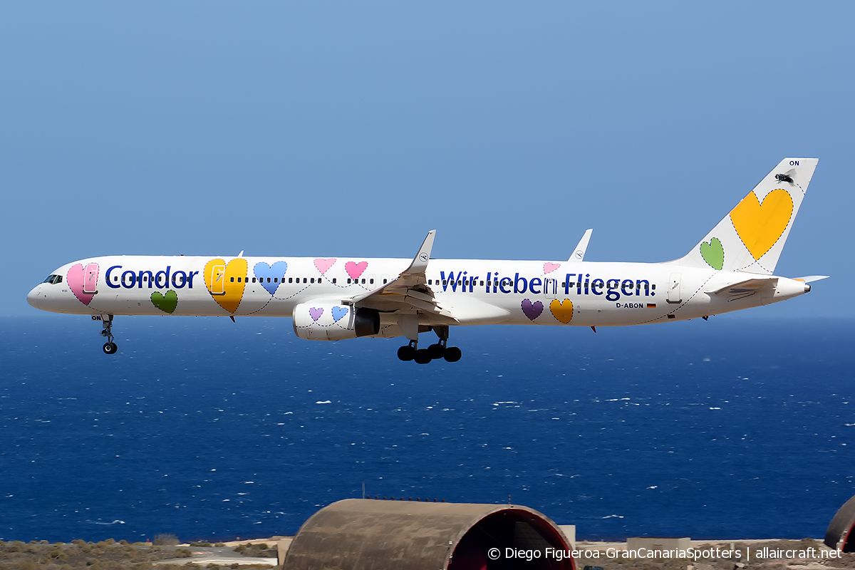 D-ABON (29023) Boeing 757-330