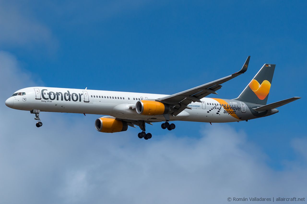 D-ABOC (29015) Boeing 757-330