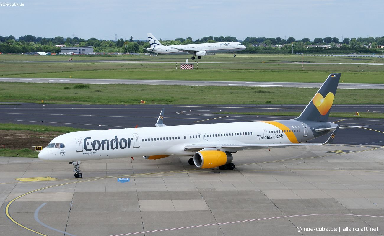 D-ABOK (29020) 2000 Boeing 757-330(WL)