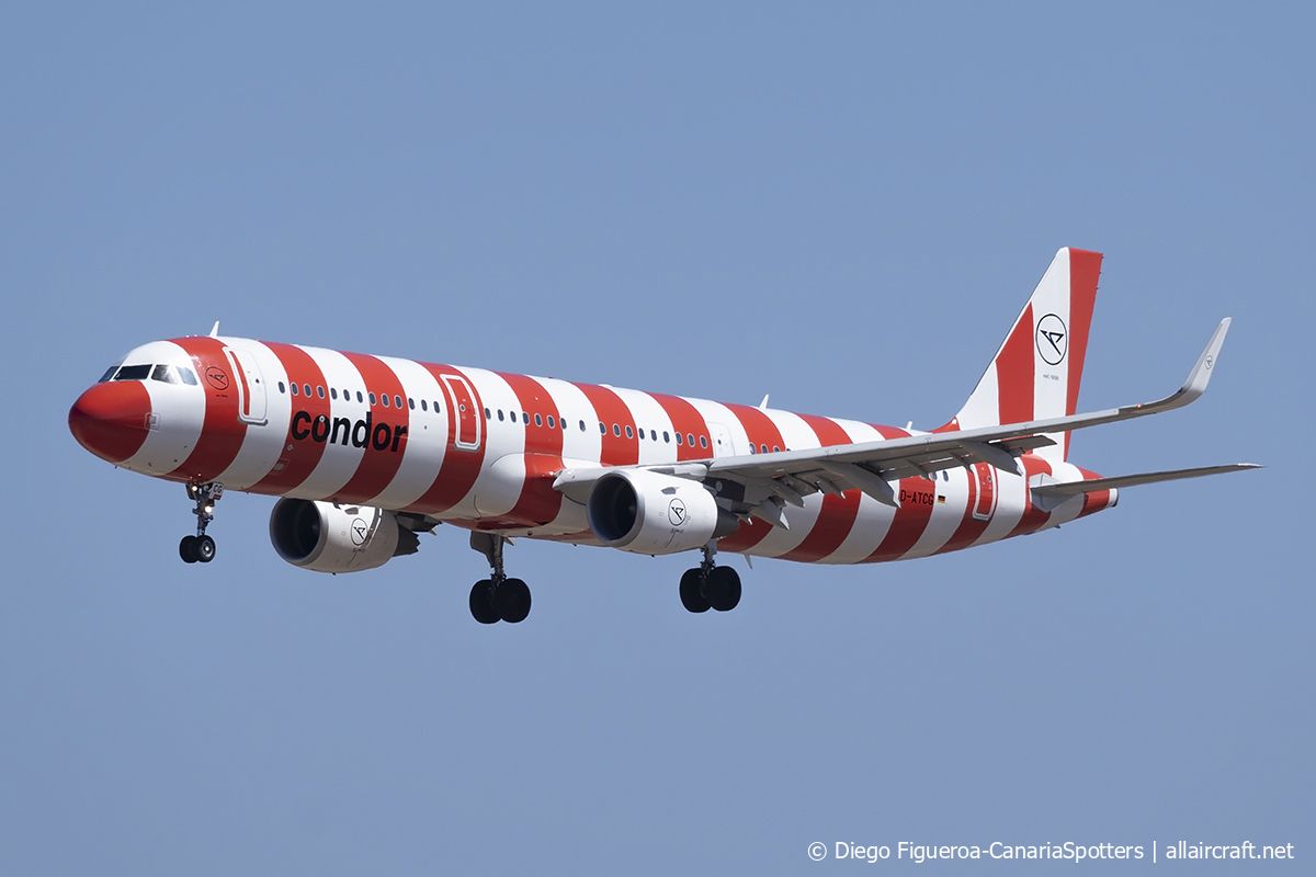 D-ATCG · Airbus A321-211(WL) · (LPA / GCLP)