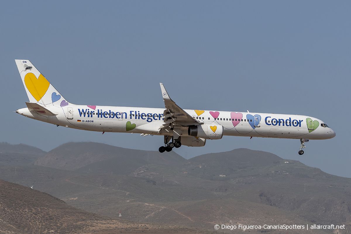 D-ABON (29023) 2000 Boeing 757-330(WL)