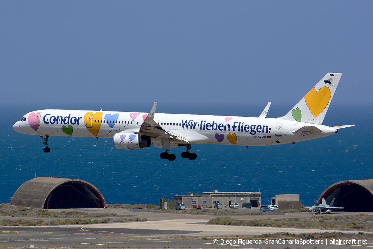 D-ABON (29023) Boeing 757-330