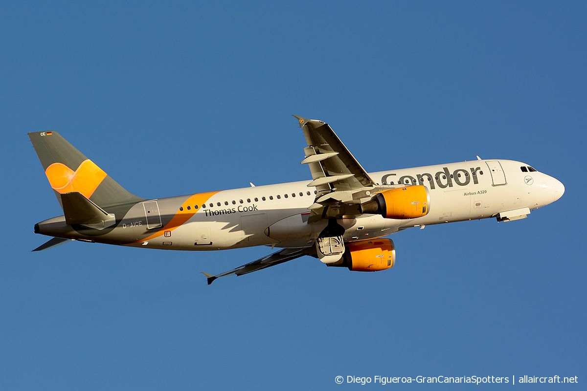 D-AICE · Airbus A320-212 · (LPA / GCLP)