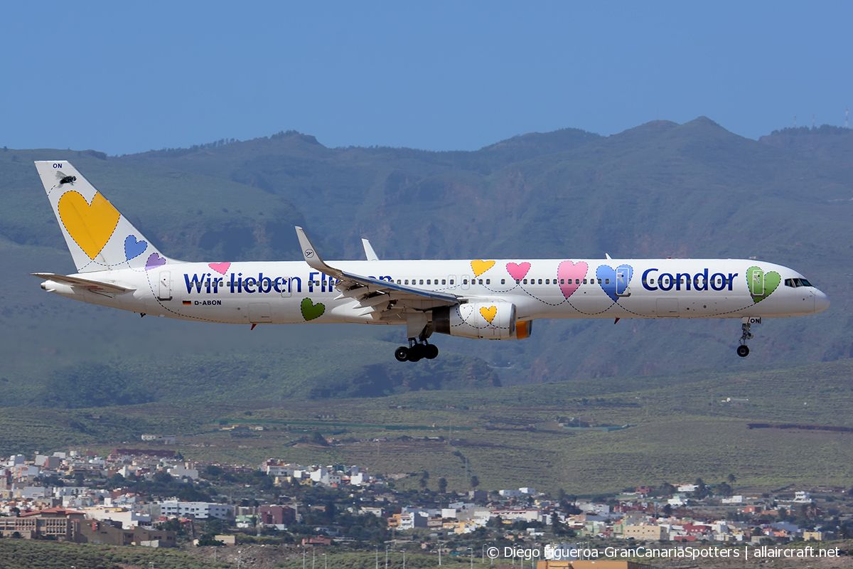 D-ABON (29023) Boeing 757-330