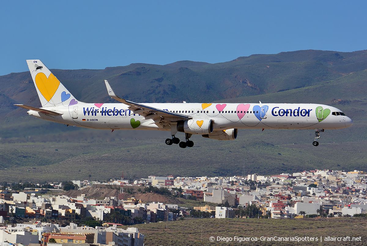 D-ABON (29023) Boeing 757-330