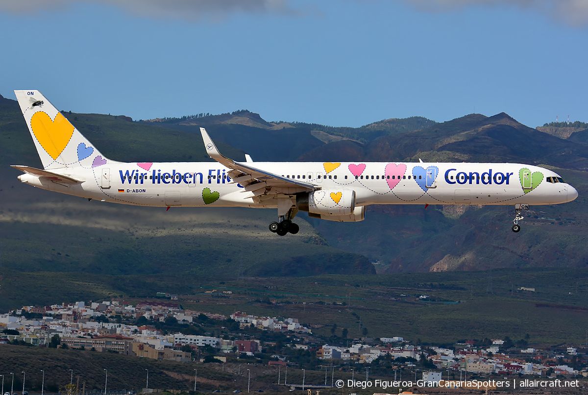 D-ABON (29023) Boeing 757-330