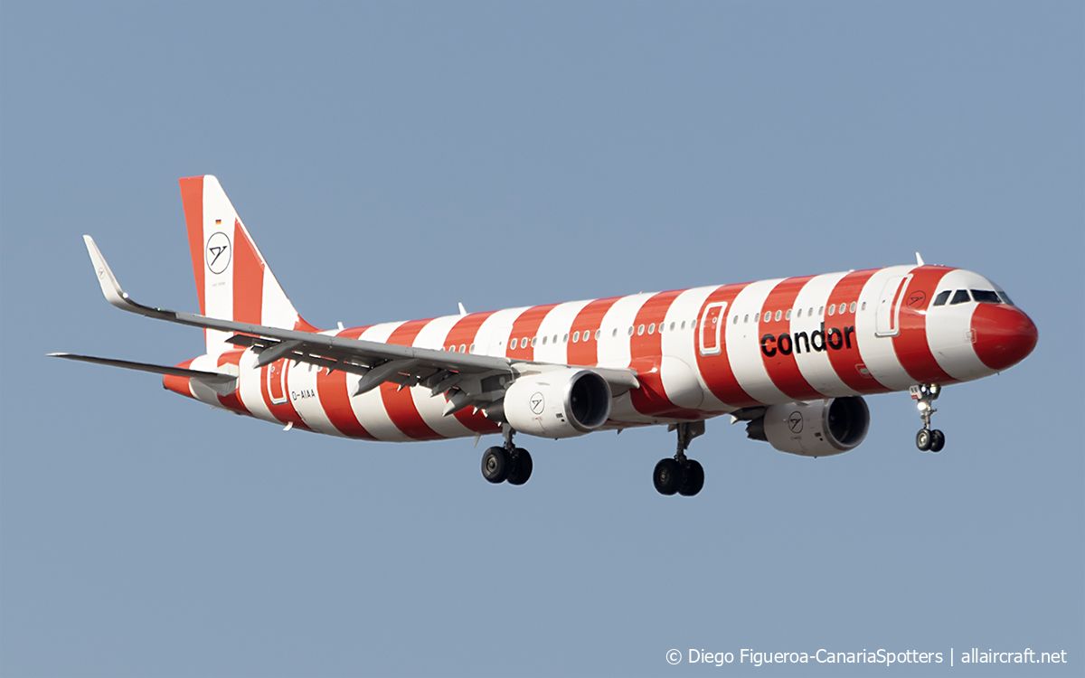 D-AIAA · Airbus A321-211(WL) · (LPA / GCLP)