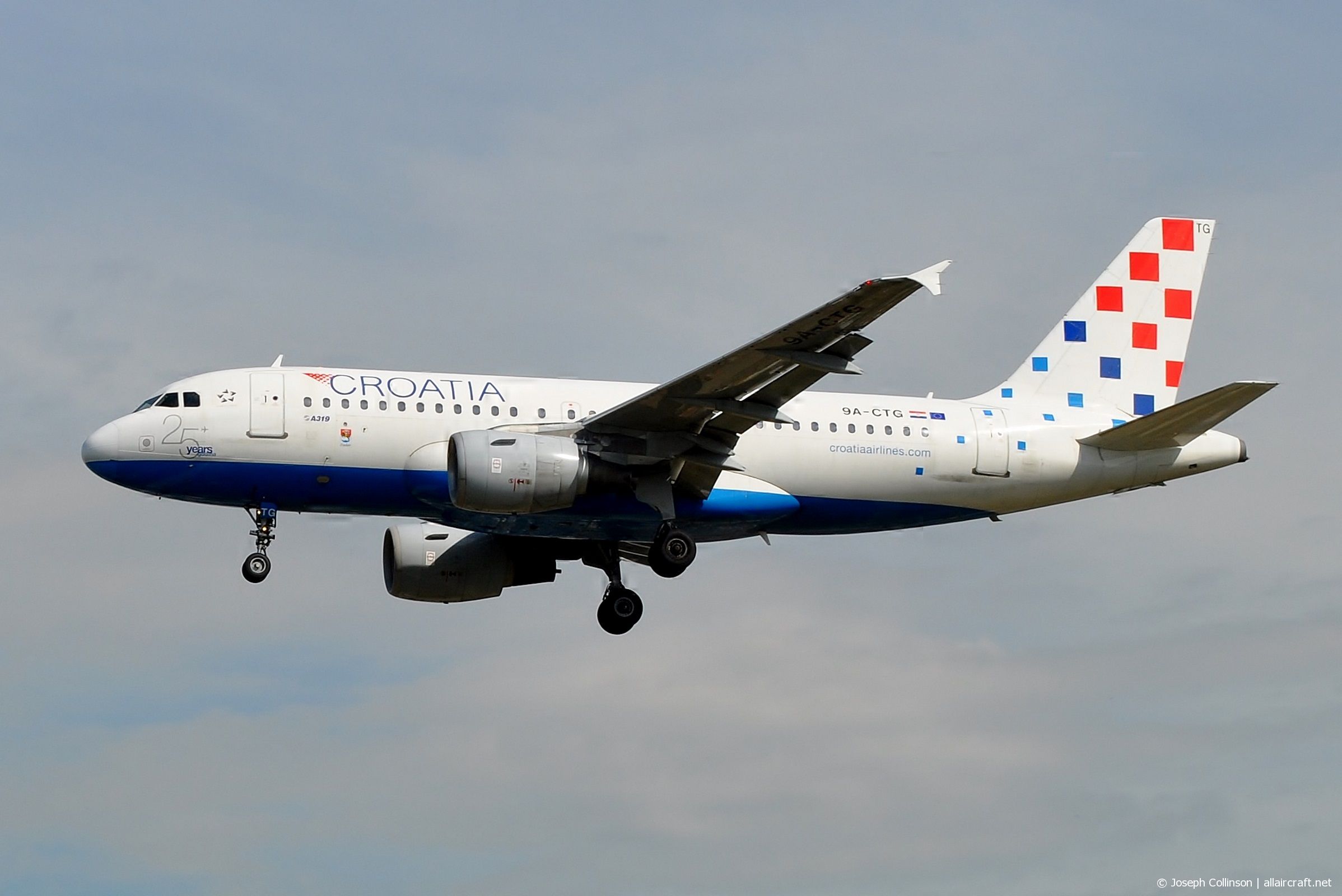 9A-CTG (767) 1998 Airbus A319-112