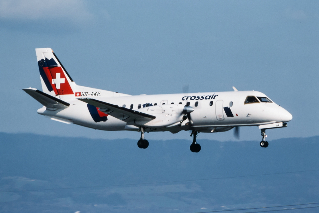 HB-AKP, (cn 340B-168), Saab 340B
