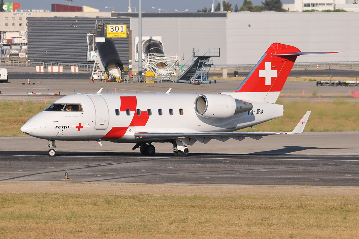 HB-JRA (5529) 2002 Bombardier Challenger 604