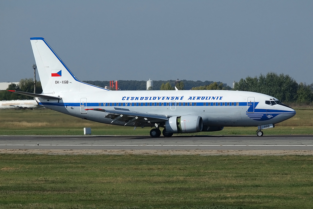 OK-XGB (26540) 1992 Boeing 737-55S