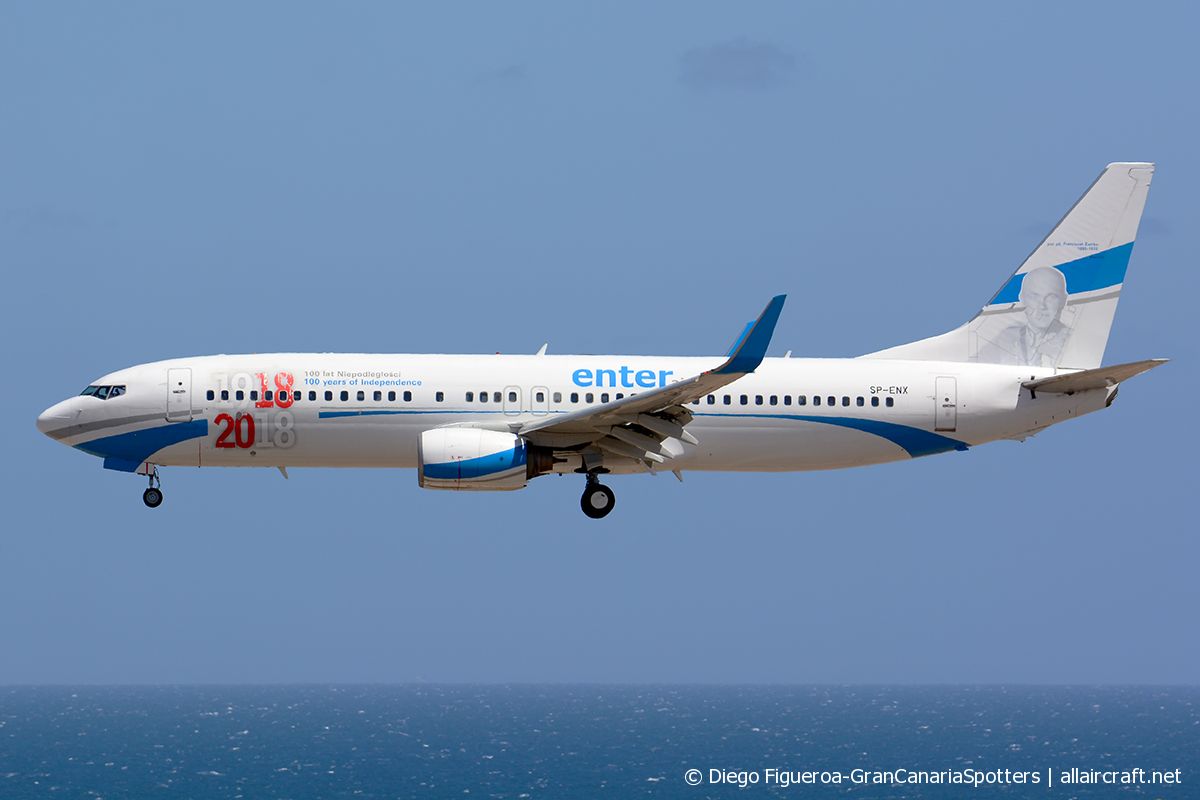 SP-ENX (30627) 2001 Boeing 737-8Q8(WL)