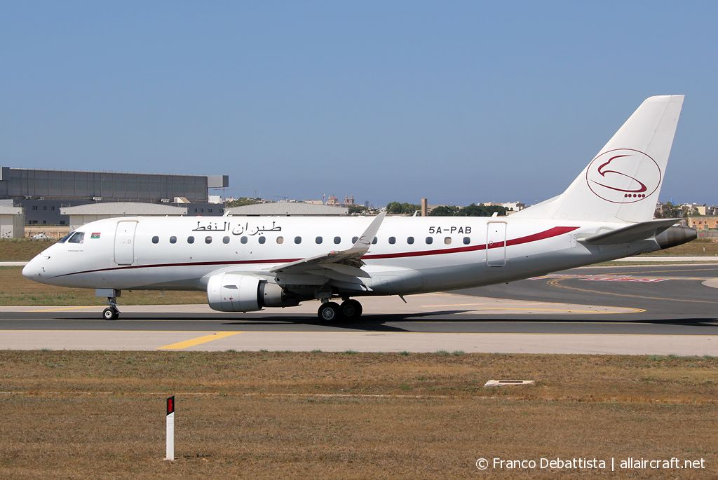 5A-PAB (17000279) Embraer 170-100LR