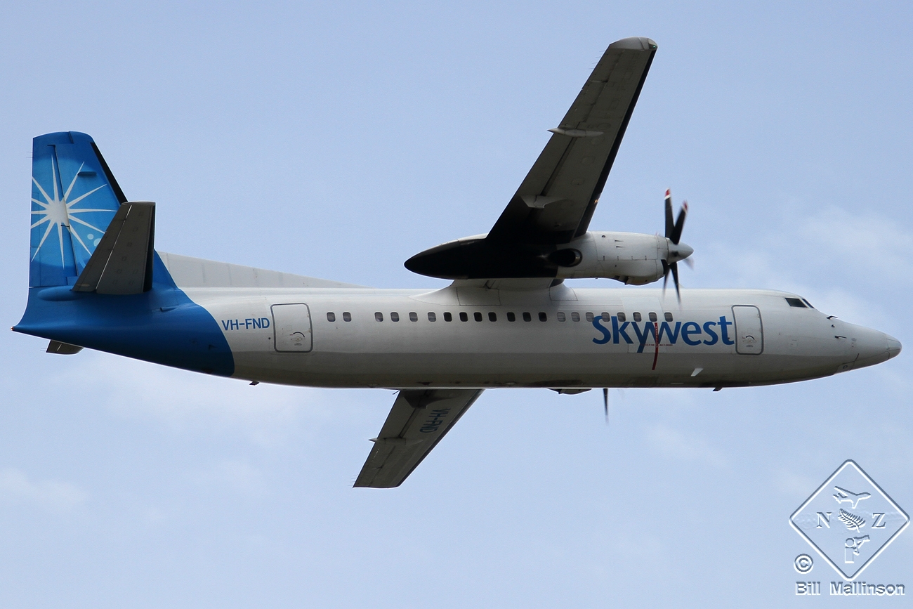 VH-FND (20129) 1988 Fokker 50