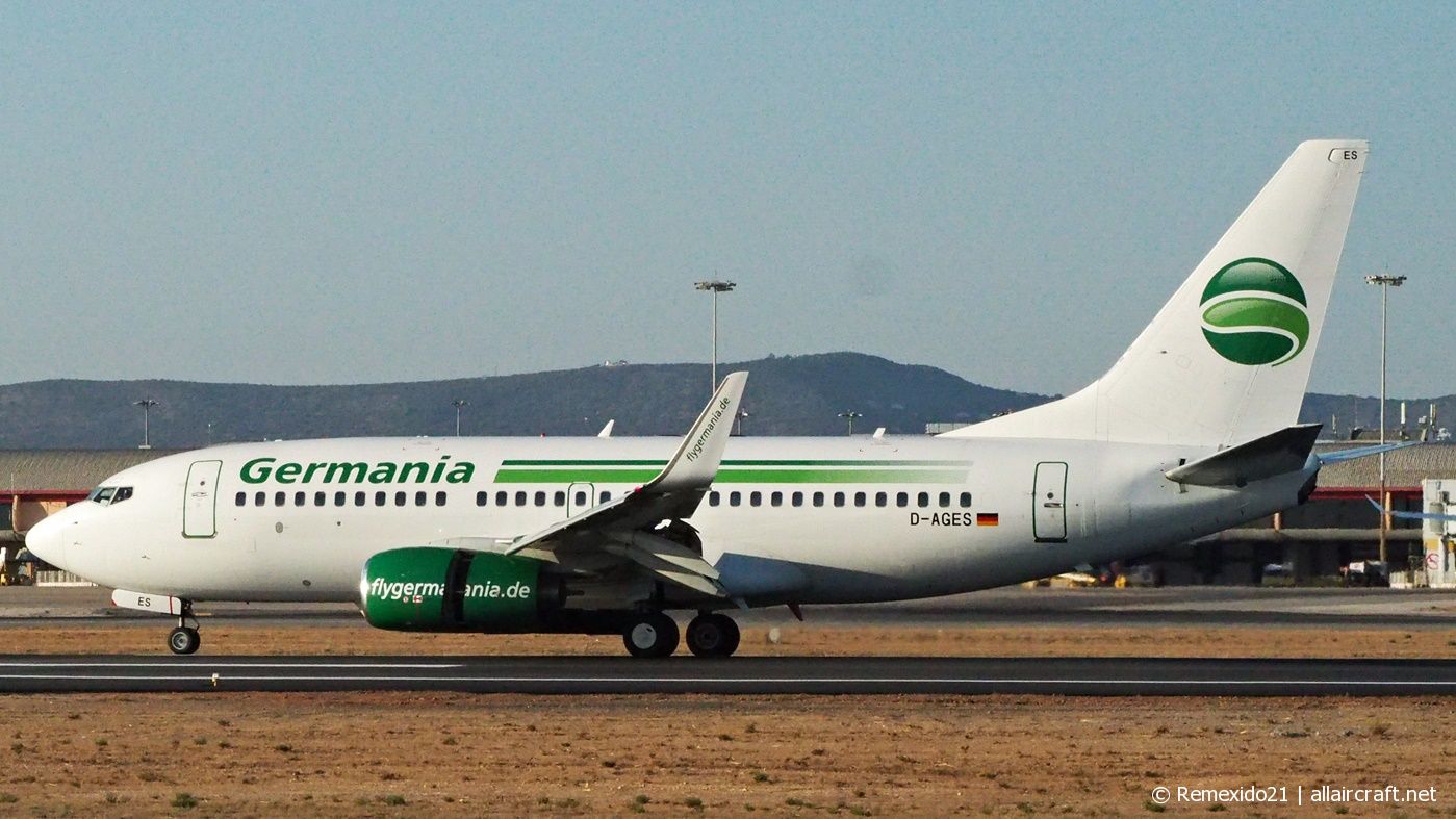 D-AGES (28108) 1998 Boeing 737-75B WL