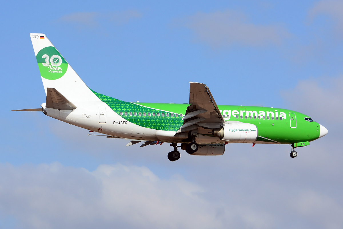 D-AGER (28107) 1998 Boeing 737-75B