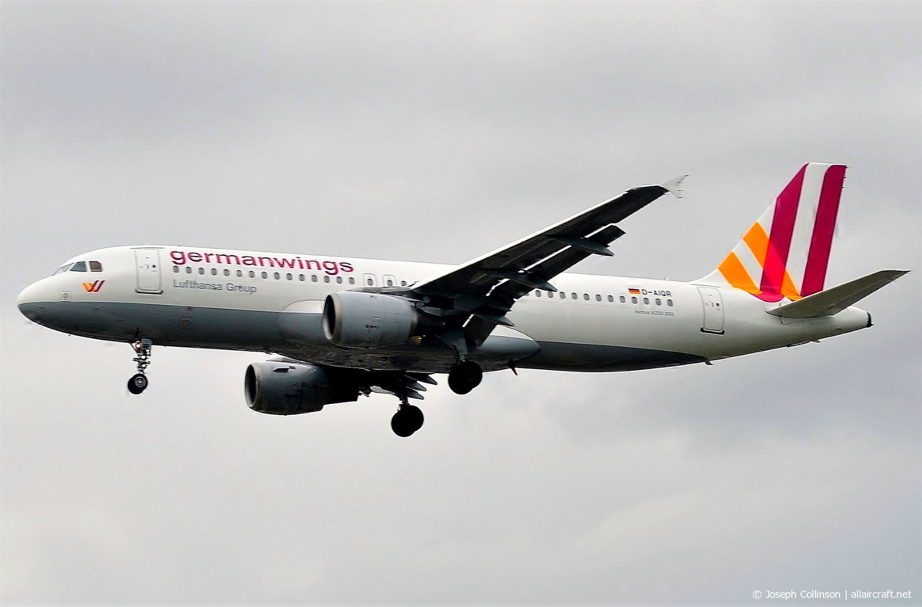 D-AIQR (382) 1992 Airbus A320-211