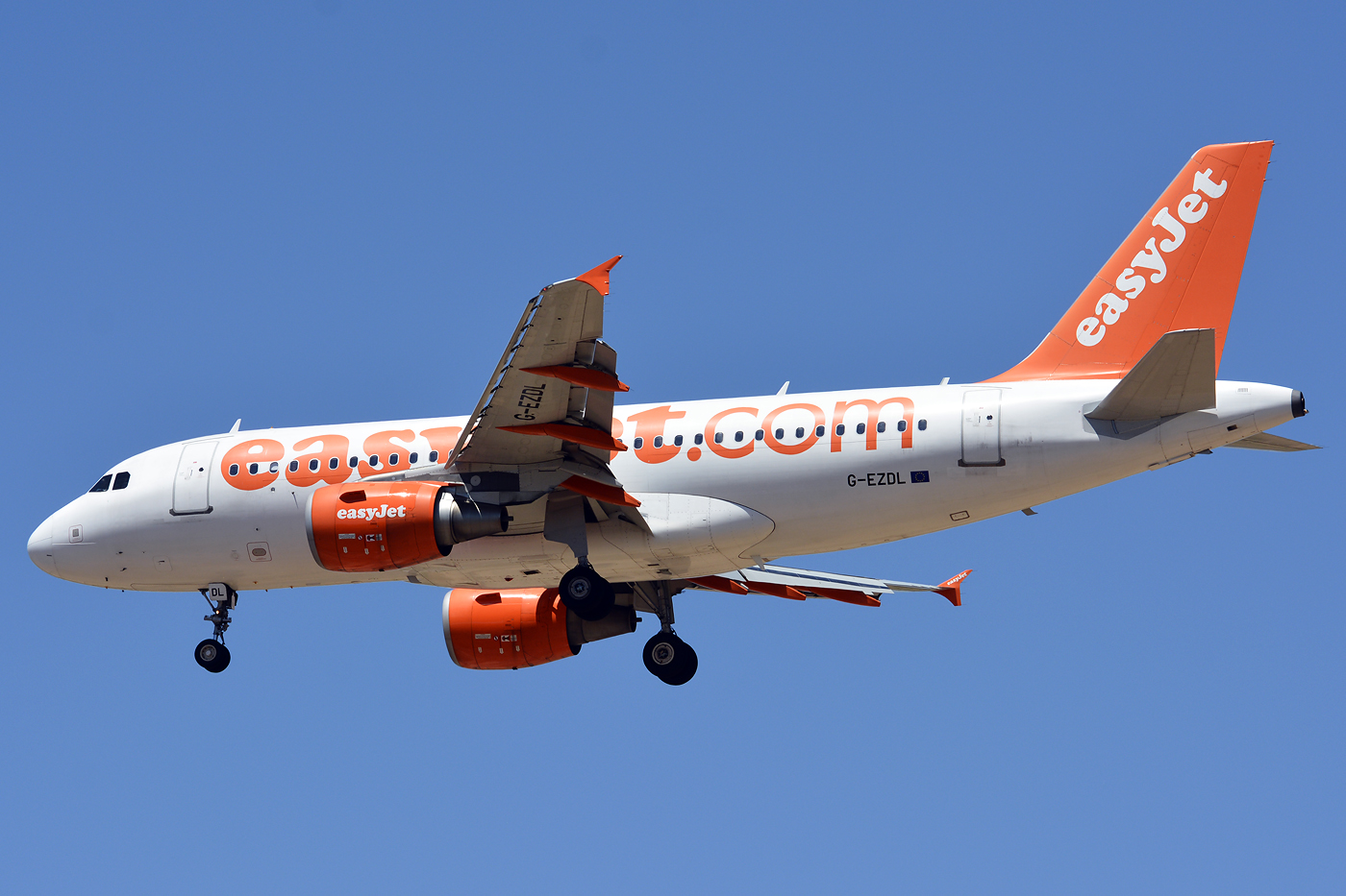G-EZDL (3569) 2008 Airbus A319-111
