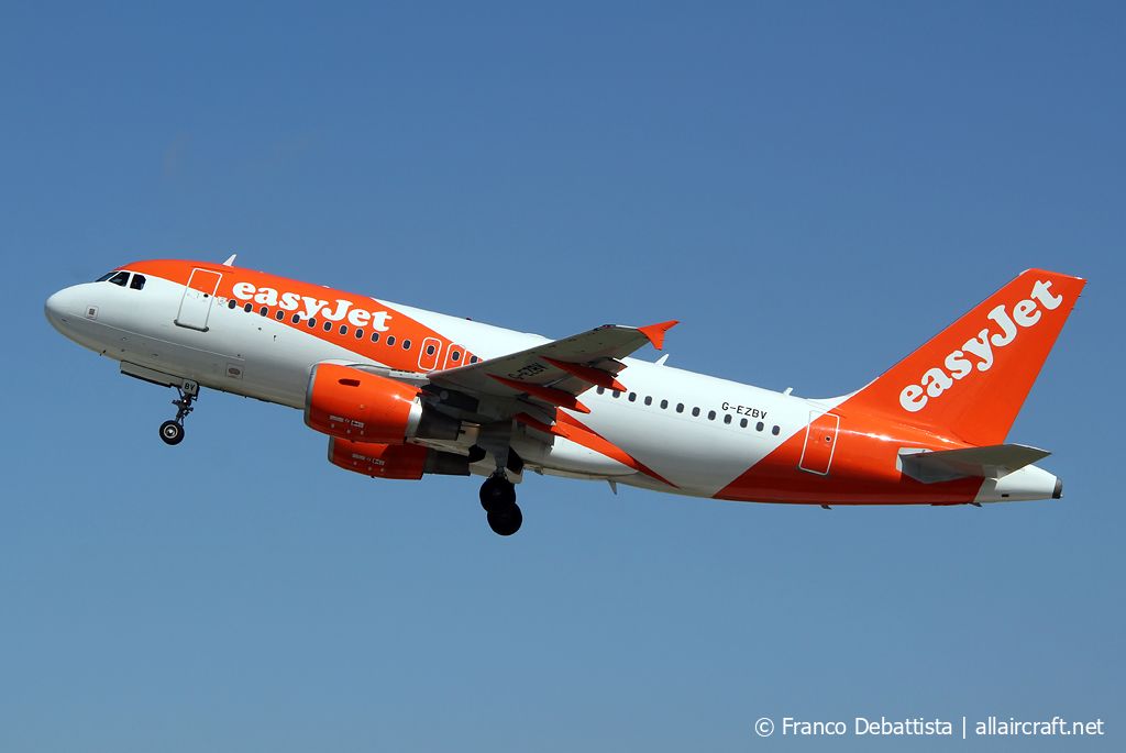 G-EZBV (3122) 2007 Airbus A319-111