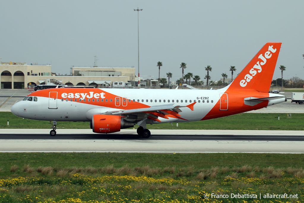 G-EZBZ (3184) 2007 Airbus A319-111