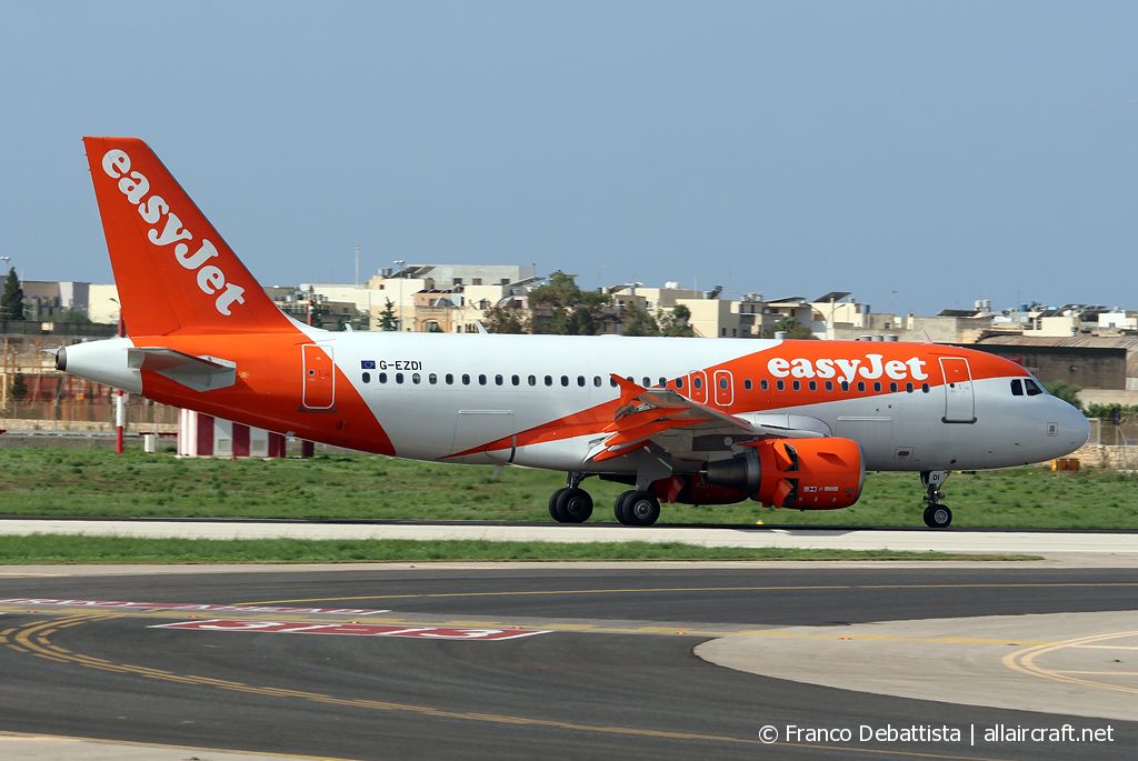G-EZDI (3537) 2008 Airbus A319-111