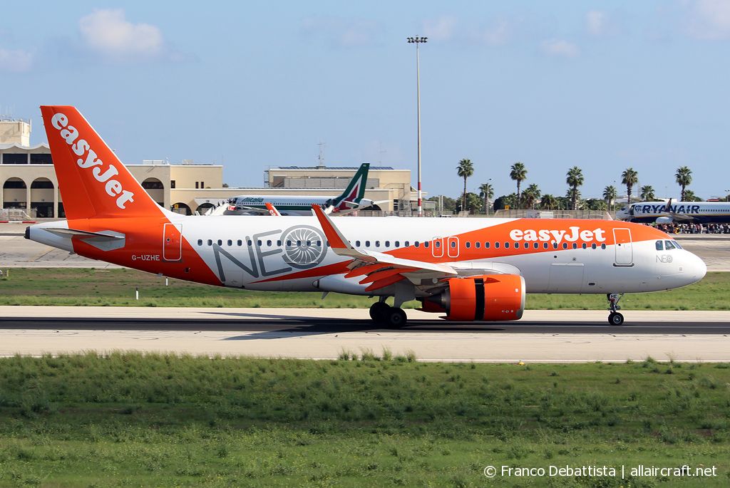 G-UZHE · Airbus A320-251N · (MLA / LMML)
