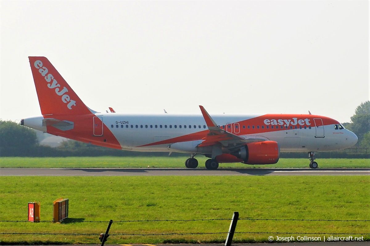 G-UZHI (8304) 2018 Airbus A320-251N
