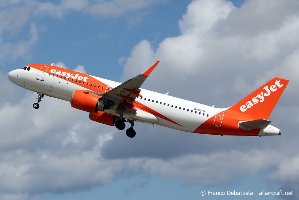 G-UZHK (8356) 2018 Airbus A320-251N