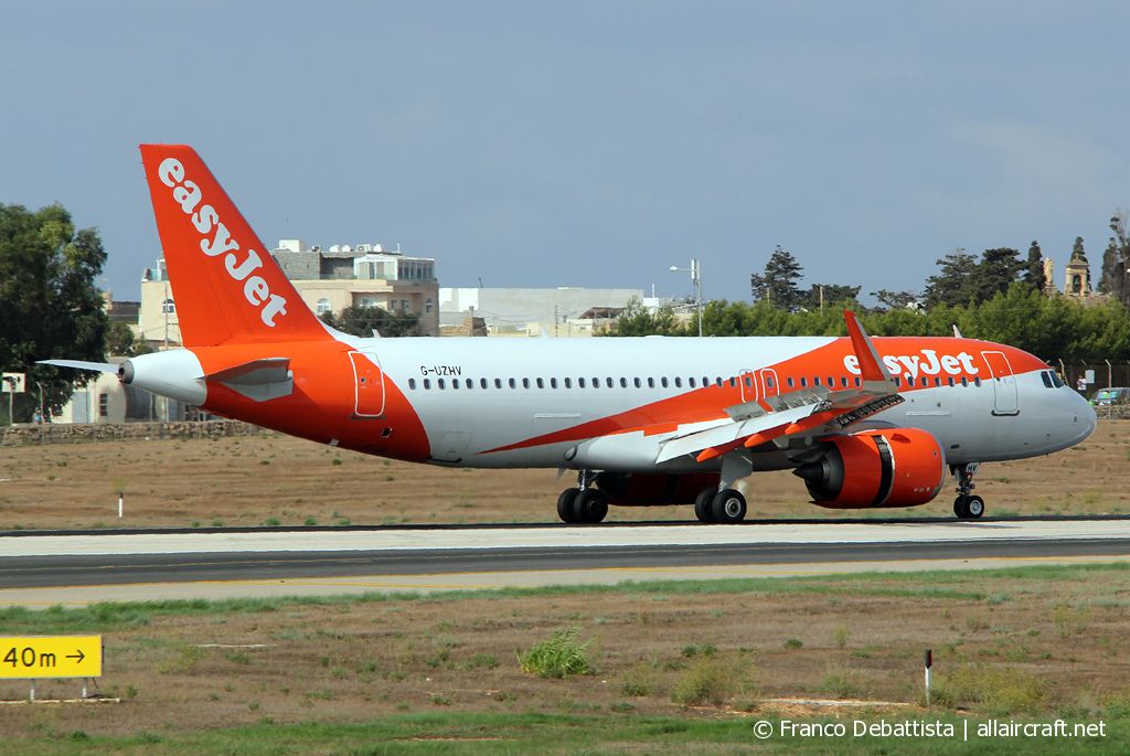 G-UZHV (8722) 2019 Airbus A320-251N