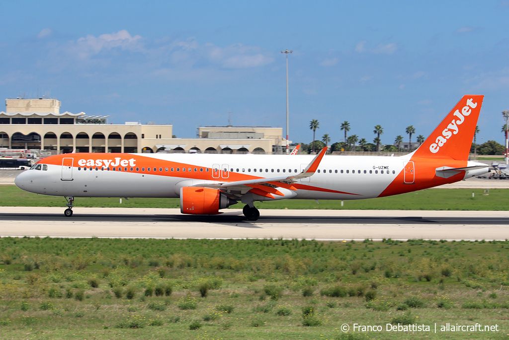 G-UZME (8454) 2019 Airbus A321-251NX