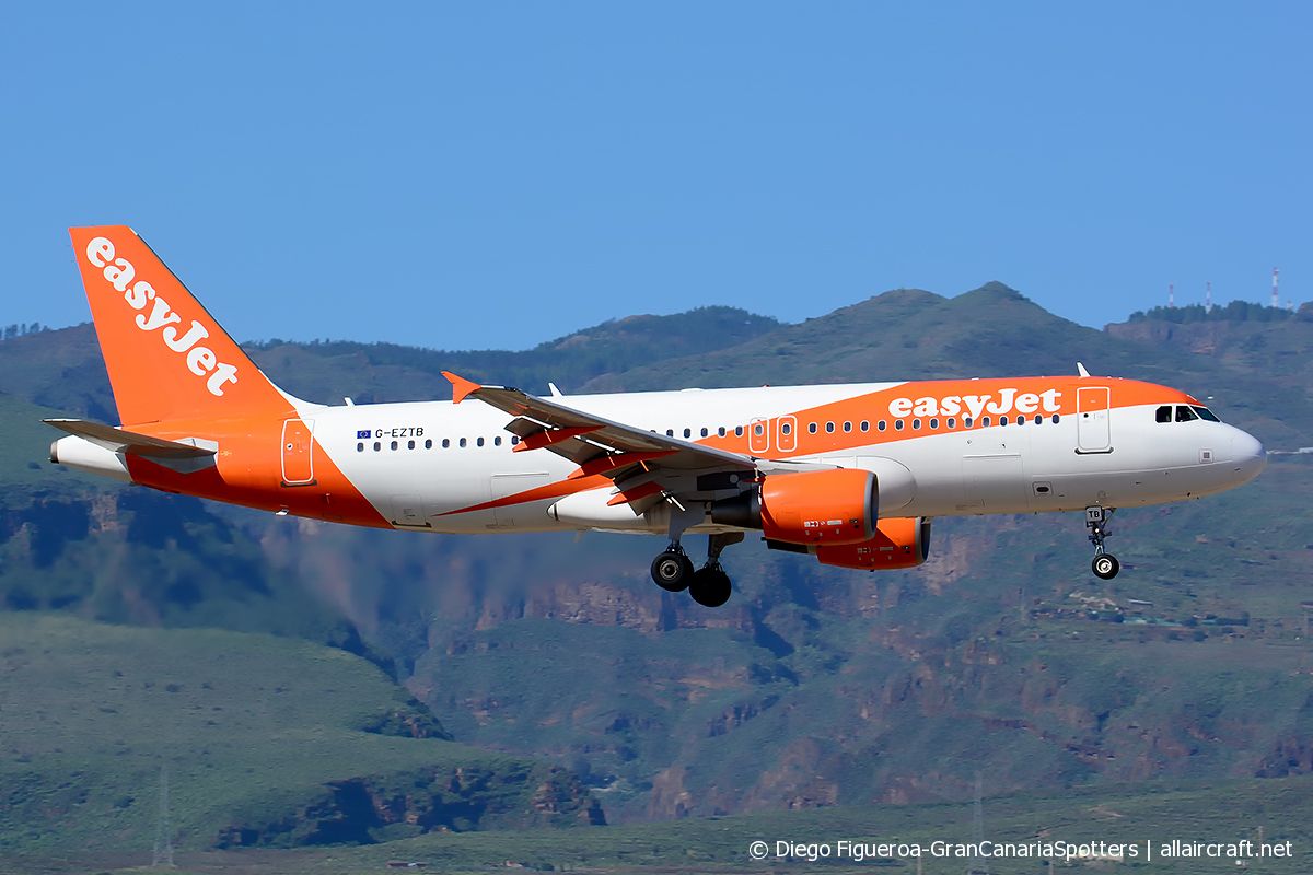 G-EZTB (3843) 2009 Airbus A320-214