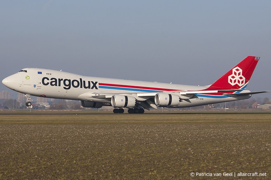 LX-VCN (38076) 2016 Boeing 747-8R7F
