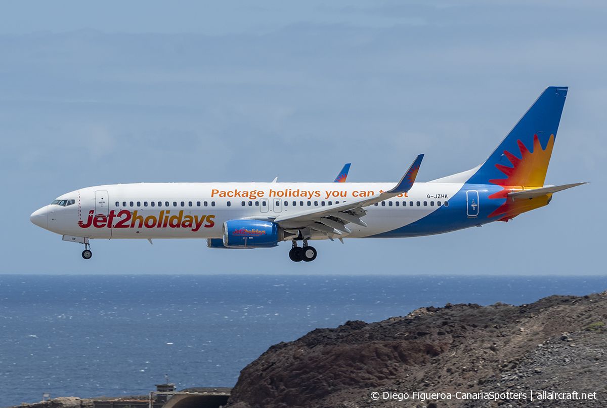 G-JZHK (63145) 2016 Boeing 737-8MG(WL)