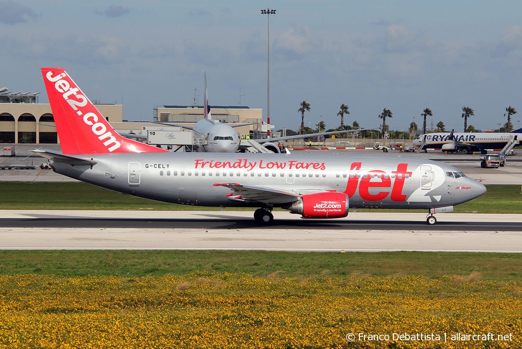 G-CELY (23662) 1986 Boeing 737-377 QC