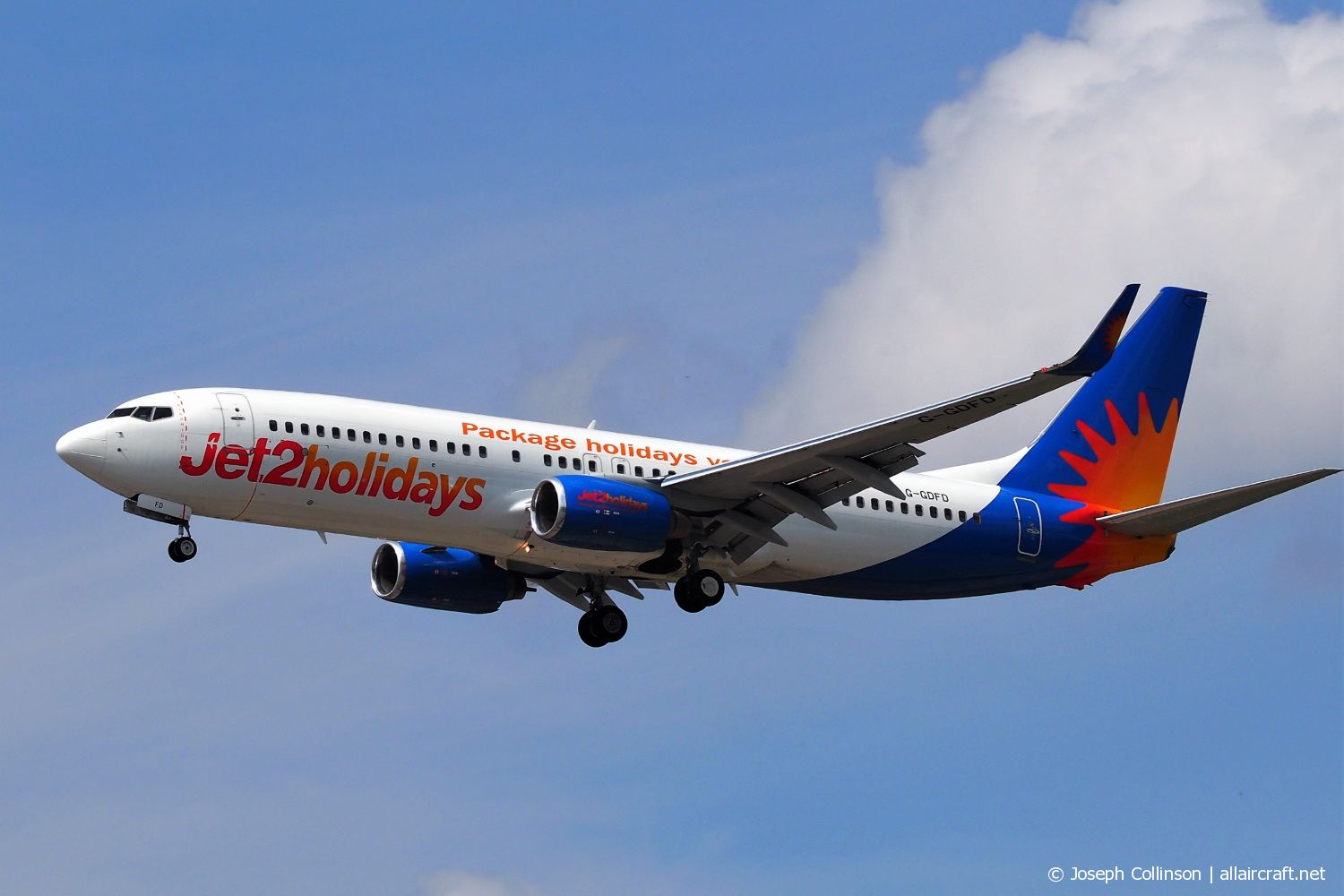 G-GDFD (27982) 1997 Boeing 737-8K5(WL)