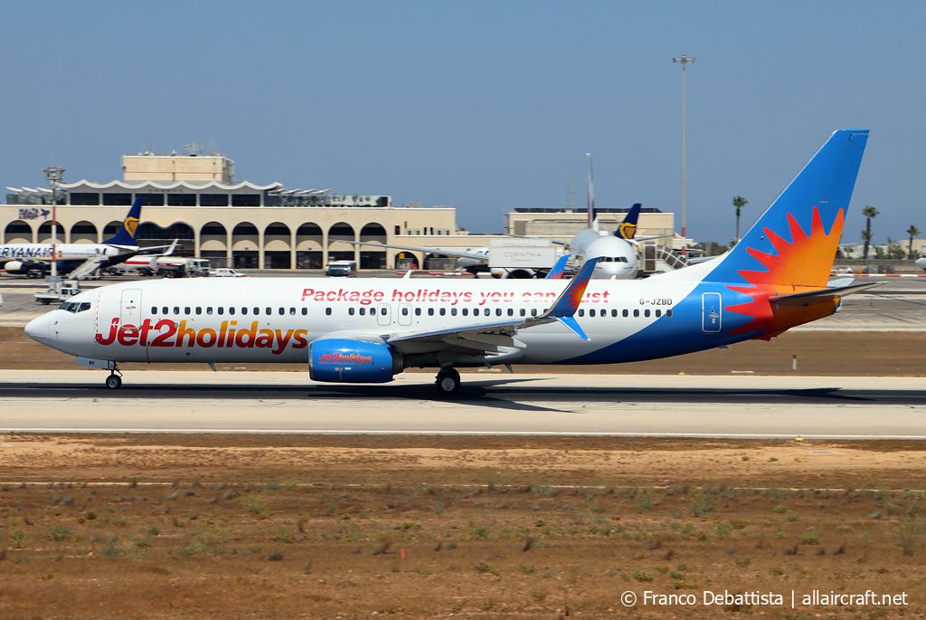 G-JZBD (63159) 2017 Boeing 737-8MG(WL)
