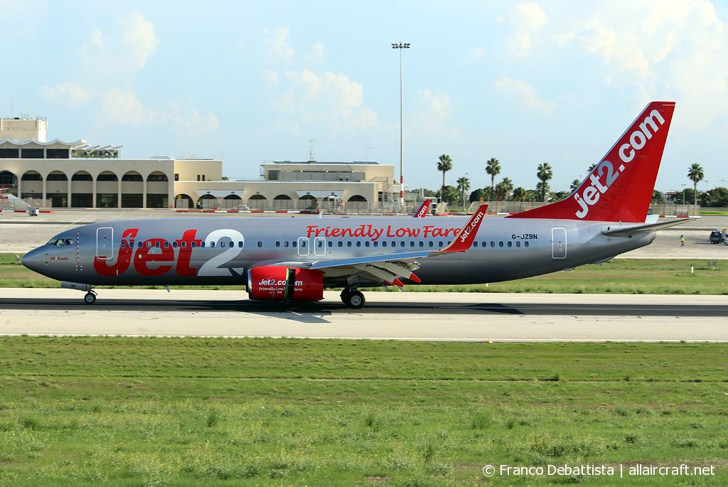G-JZBN (63168) 2018 Boeing 737-8MG(WL)