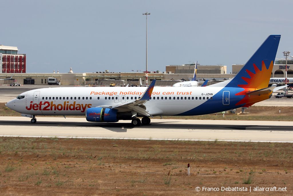 G-JZHN (63146) 2016 Boeing 737-8MG(WL)