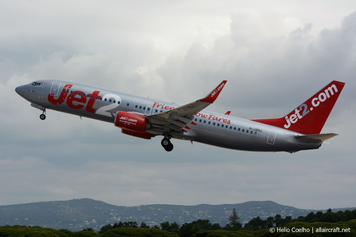 G-JZHJ · Boeing 737-8MG(WL) · (FAO / LPFR)