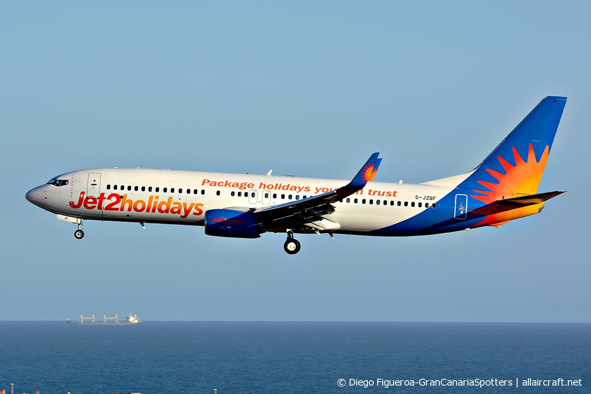 G-JZBF (63162) 2017 Boeing 737-8MG(WL)