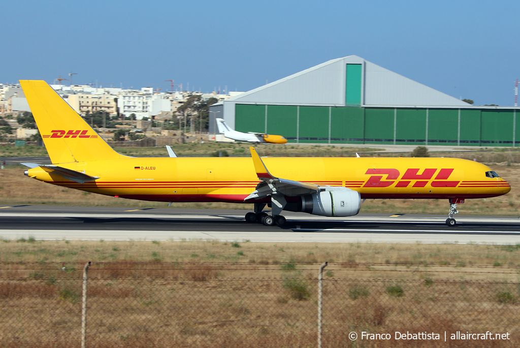 D-ALEU · Boeing 757-23N(PCF)(WL) · (MLA / LMML)