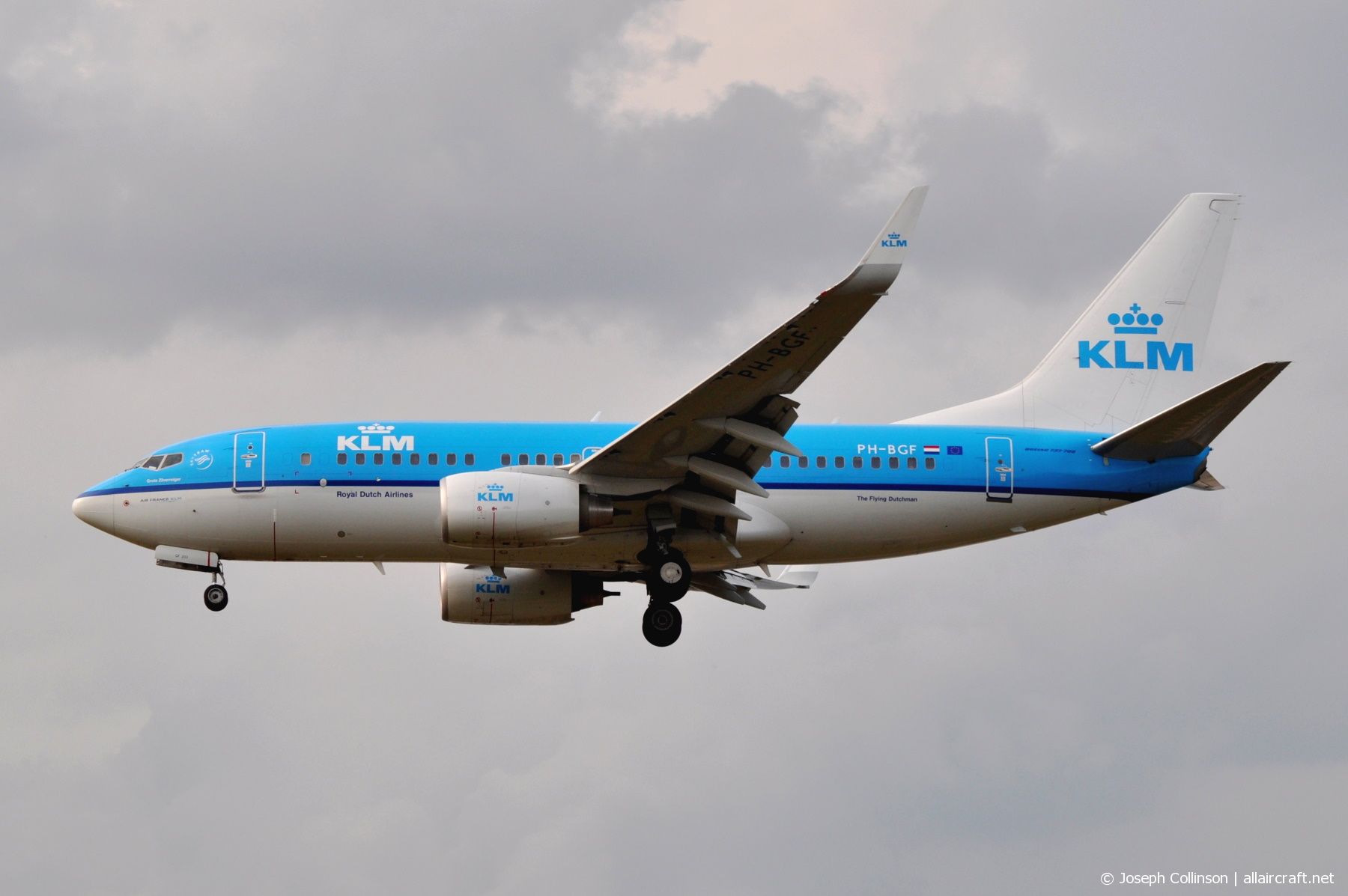 PH-BGF (30365) 2008 Boeing 737-7K2 WL