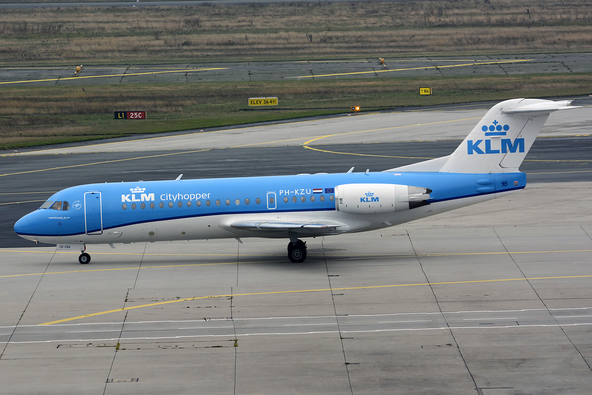 PH-KZU (11543) 1995 Fokker 70