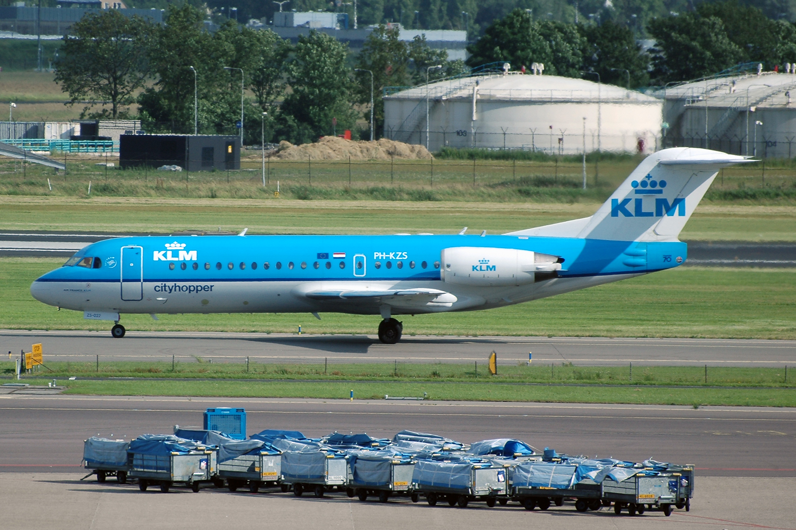 PH-KZS (11540) 1995 Fokker 70
