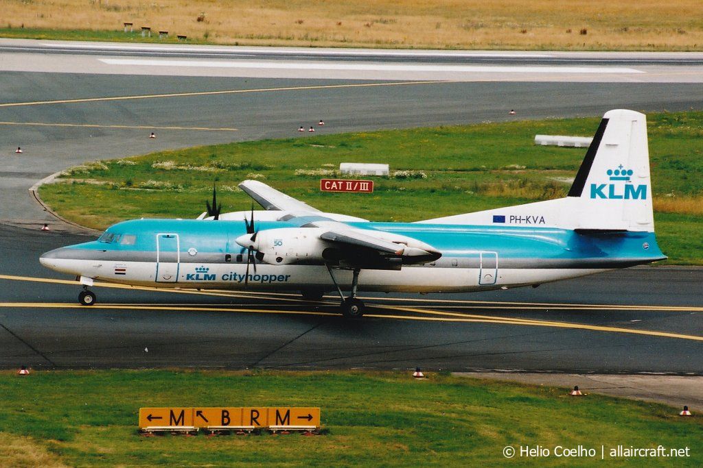 PH-KVA (20189) 1990 Fokker 50