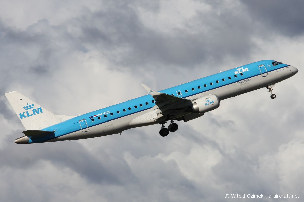 PH-EZS · Embraer 190-100STD · (SVG / ENZV)
