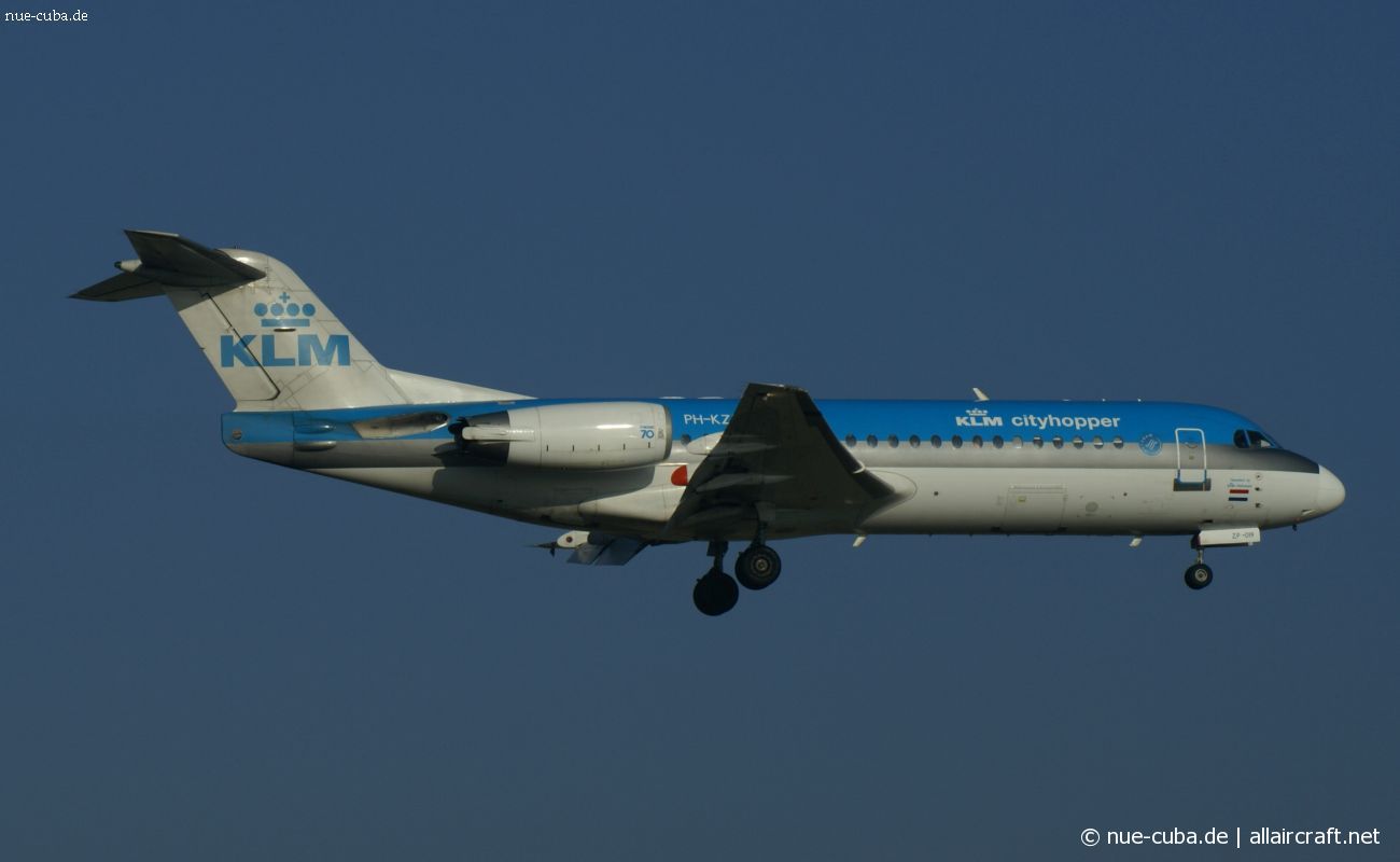 PH-KZP (11539) 1995 Fokker 70