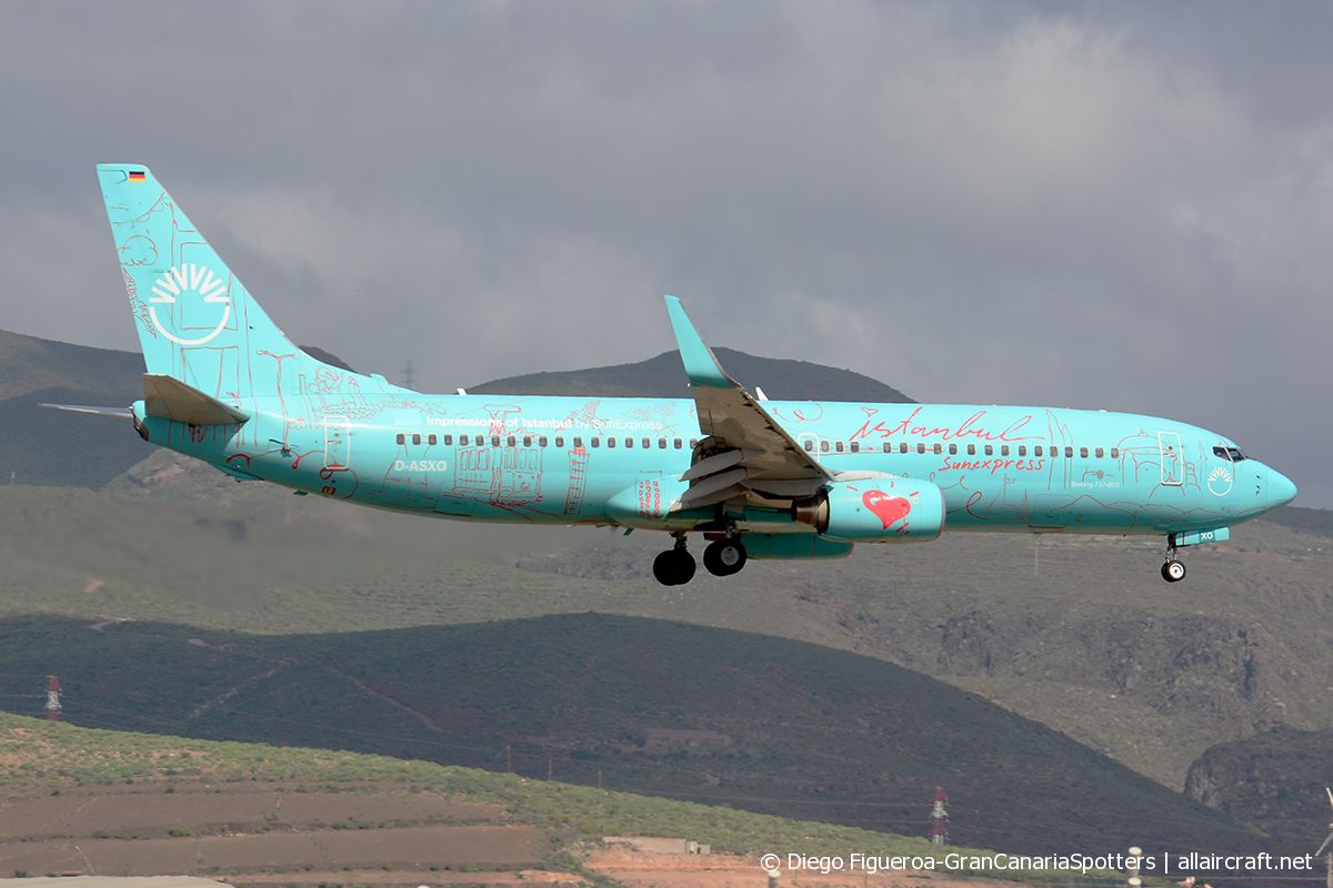 D-ASXO (29649) 2008 Boeing 737-8HX WL